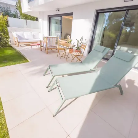 公寓 Bajo Con Jardin En La Milla De Oro *